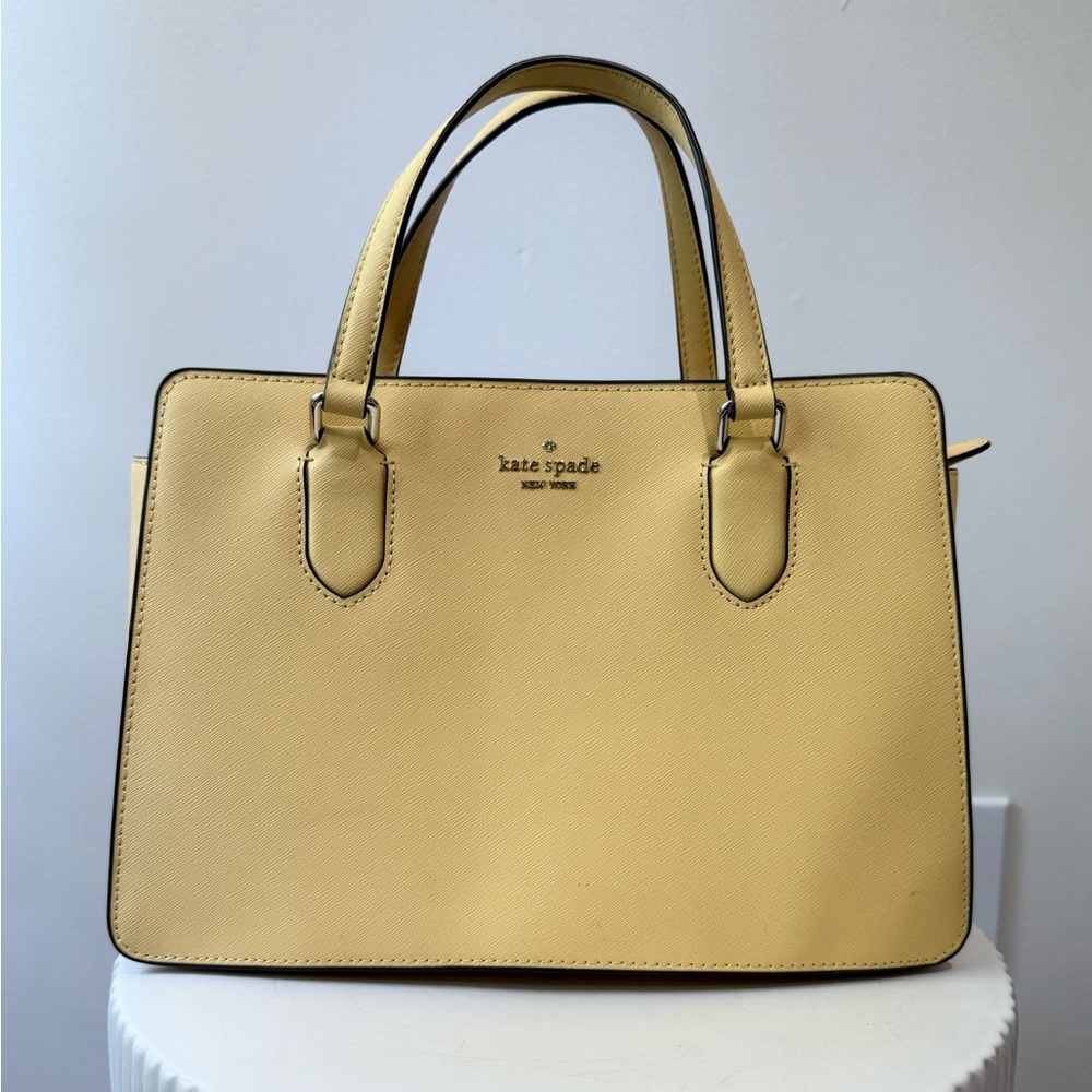 Kate Spade Laurel Way Reese Crossbody Shoulder Bag Day Break Butter Yellow